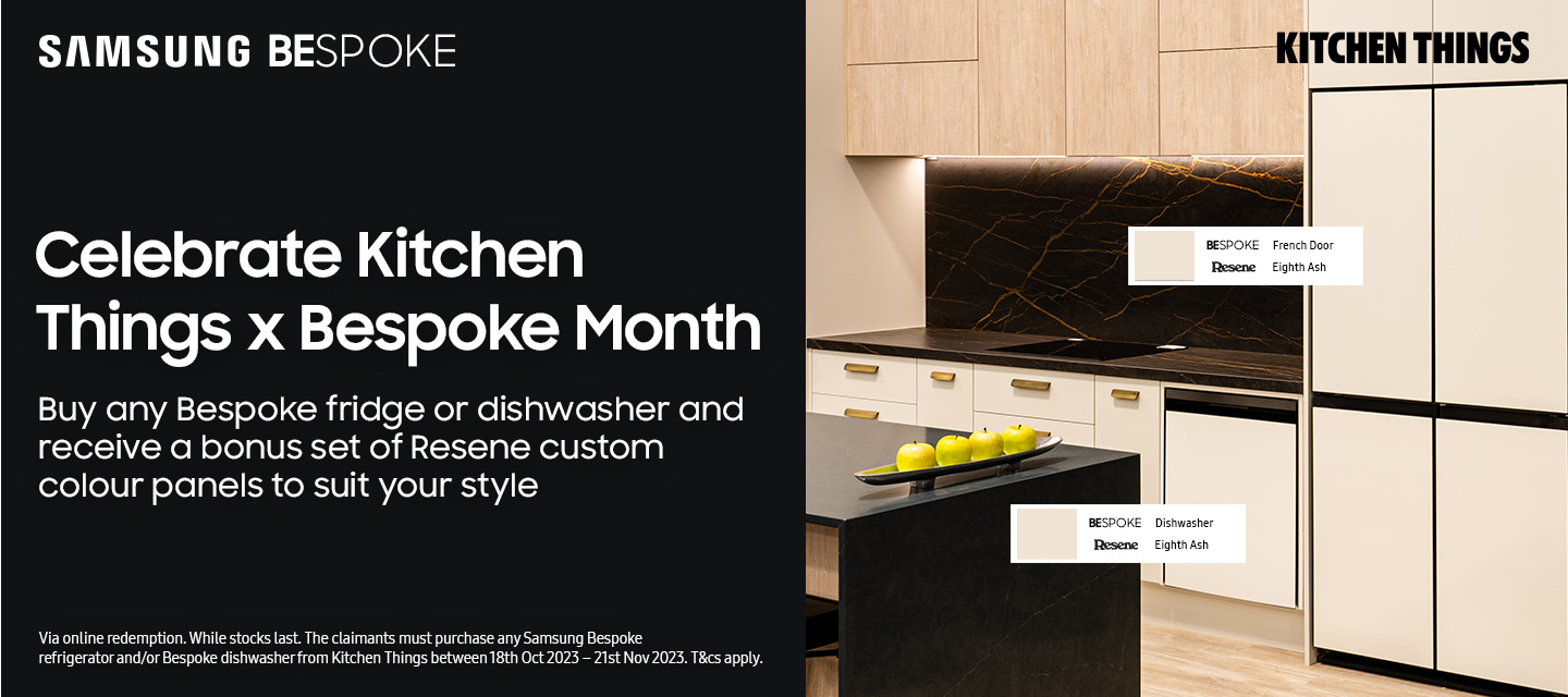 Samsung x Kitchen Things BESPOKE Month Promo | Samsung NZ